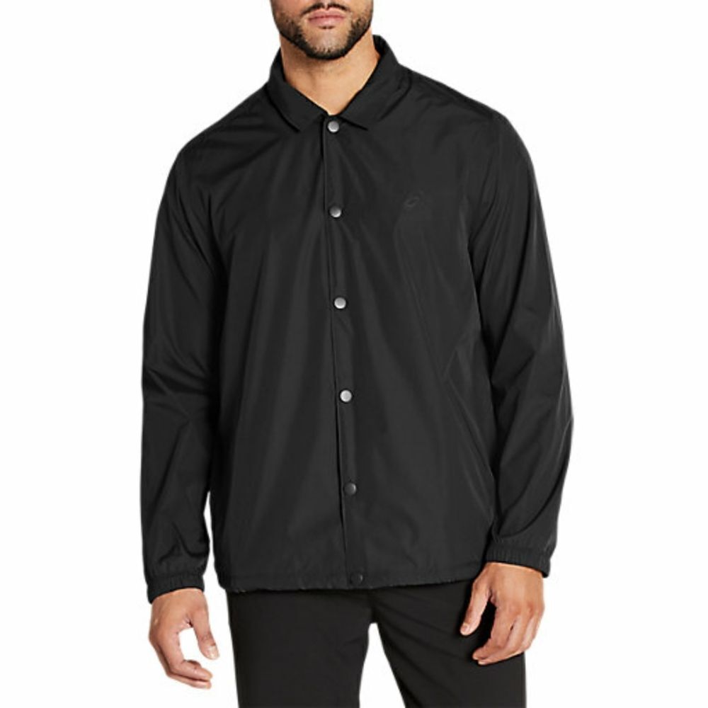 Asics Coaches Jacket Sz Sm